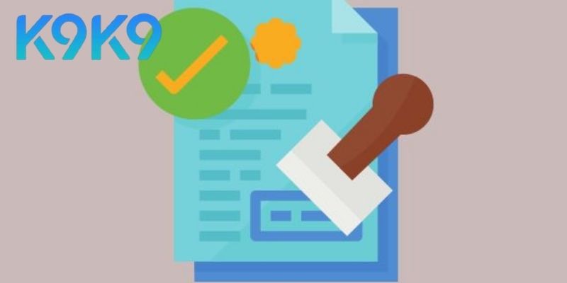 Giấy Phép Hoạt Động của nhà cái K9K9